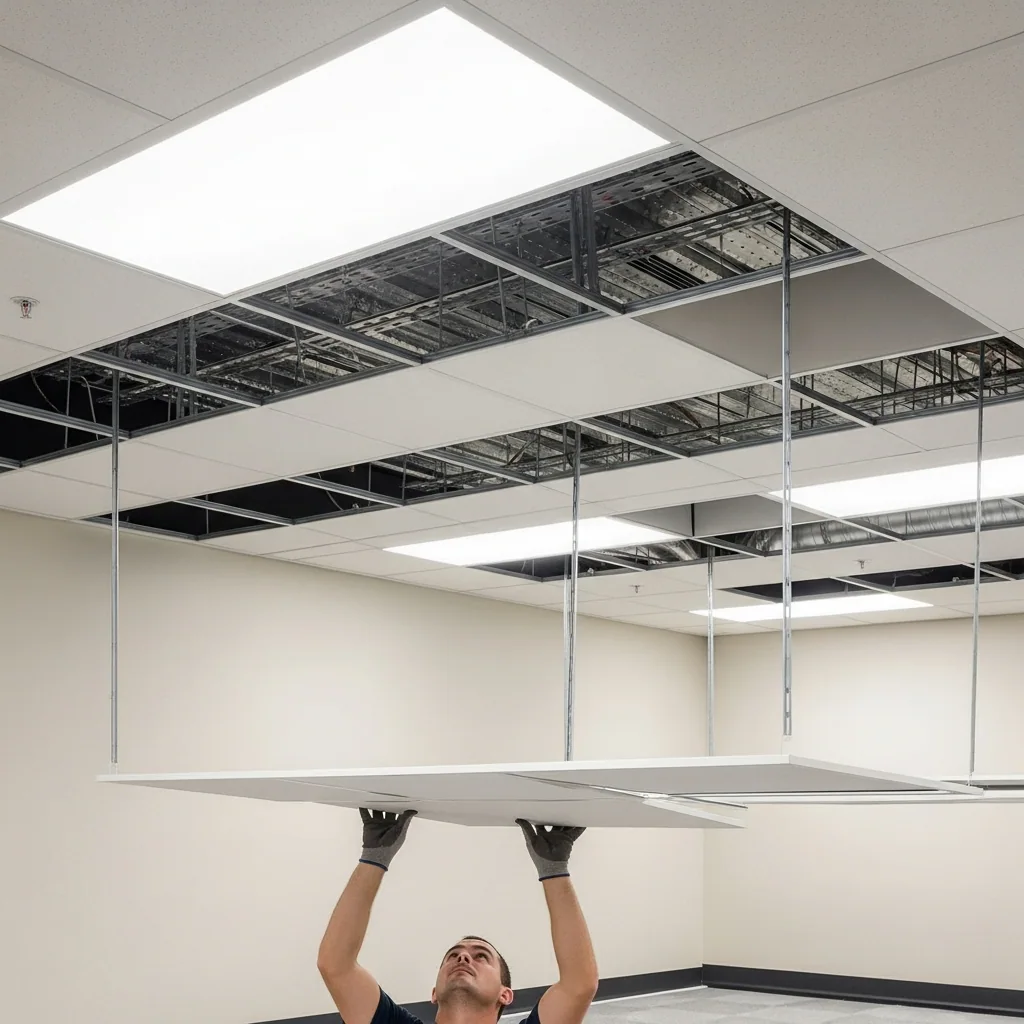 Drywall ceiling features — visual from the original GeneralContractors.ltd site