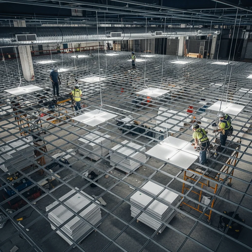 T-bar ceilings — visual from the original GeneralContractors.ltd site